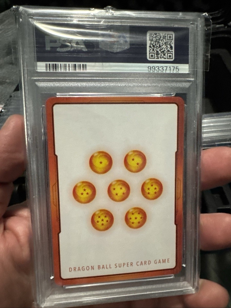 Dragon Ball Fusion World 2024 #E-03 ENERGY MARKER PSA 10 LOW