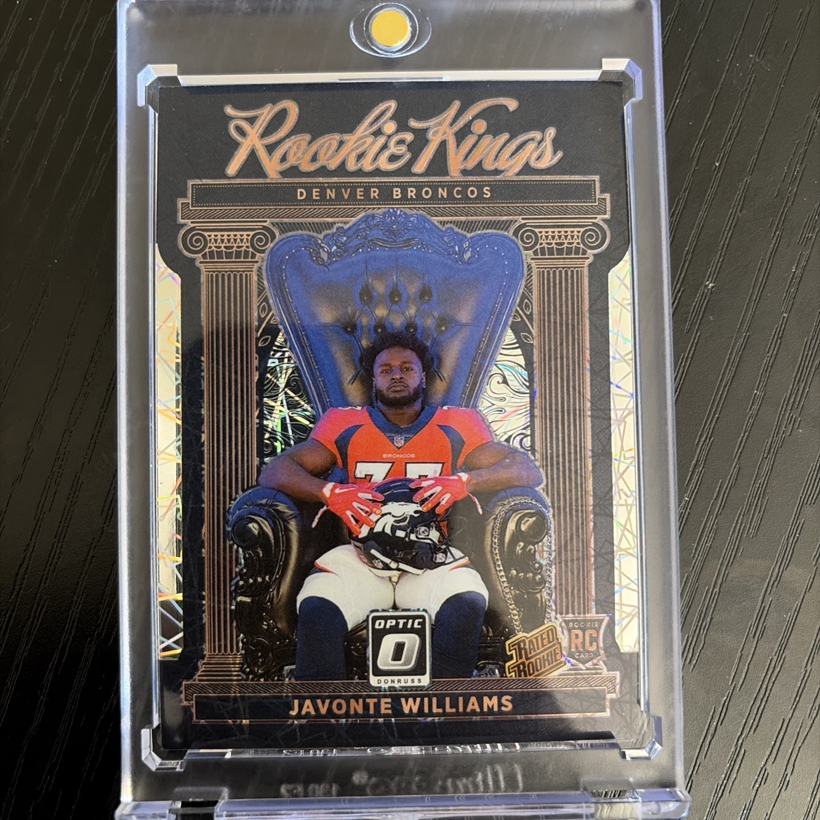 Javonte Williams Panini Donruss Optic Rookie Kings #RK15 Base