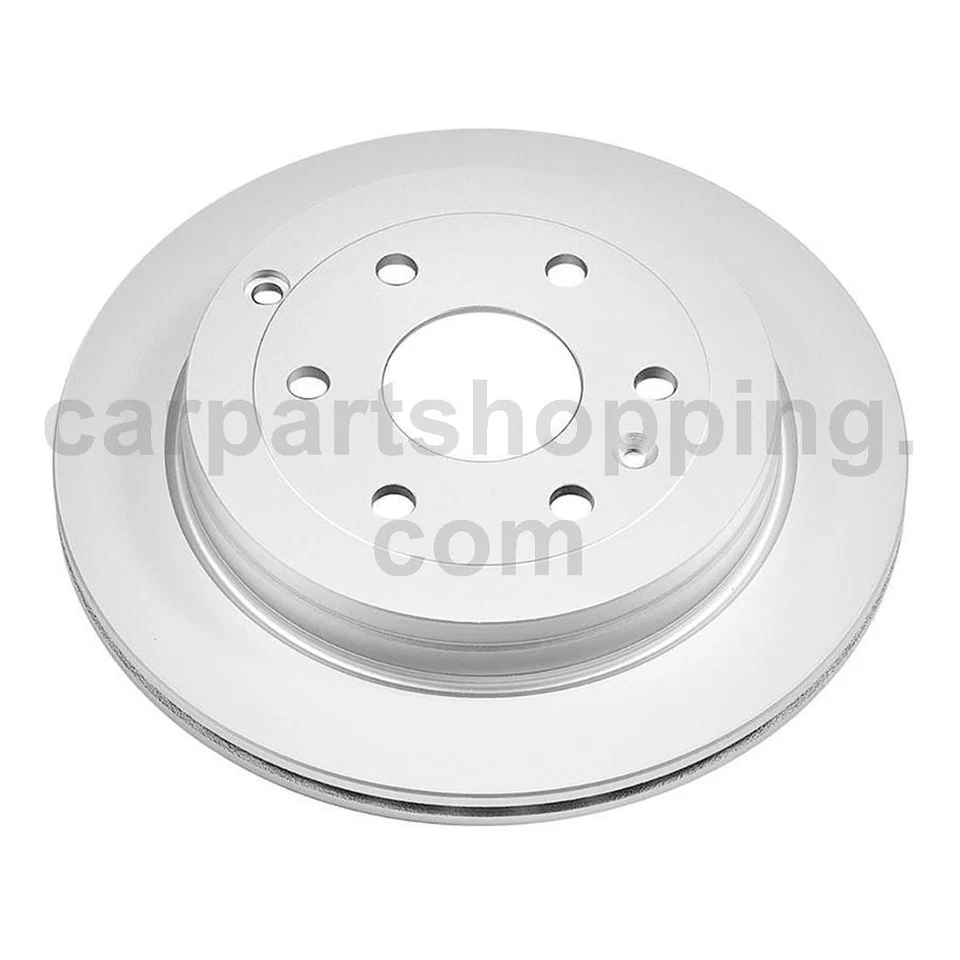 2 rotores de freno traseros para Chevrolet Traverse_C 2009 2010 2011 2012 2013 2014 2015 Foto 2 de 2