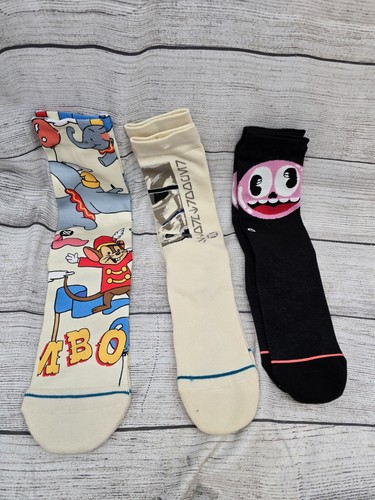 Tre paia di calze Stance taglia grande. Dumbo, Star Wars