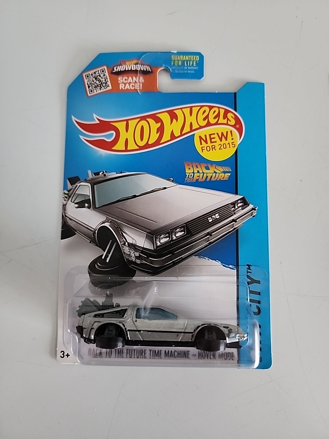 Hot Wheels 2015 Back to the Future Time Machine Hover Mode HW City 45/250