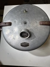 Vintage Presto 7-B lid with a 21QT pan Aluminum Pressure Cooker Canner
