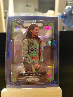 2024 Prizm Racing - Danica Patrick - Blue Cracked Ice Prizm - 34