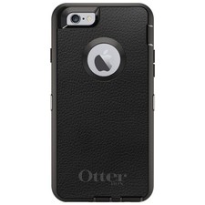 OtterBox Defender for iPhone / Samsung Galaxy - Black Leather Texture