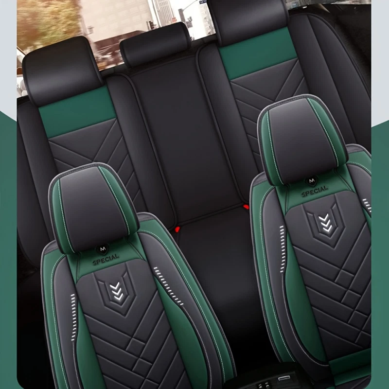 Juego completo de funda de asiento de cuero PU de 5 asientos para Lexus ES350 RC350 RX350 LX570 UX200 Foto 2 de 4