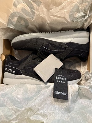 ASICS GEL-LYTE III Men s Low Top Lace-Up Sneakers Mid Gray/Black H7ZNQ-9690