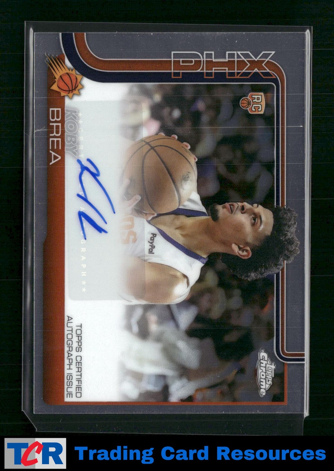 2025-26 Topps Chrome #TCAR-KB Koby Brea Chrome Rookie Autographs