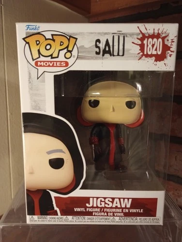 Jigsaw #1820 Funko Pop! Movies Saw w/Protector