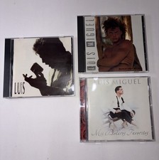 Luis Miguel lot of 3 CDs