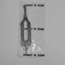 NEW HWC Universal Slotted Stainless Steel Handcuff Key - Ideal for Gloved Hands