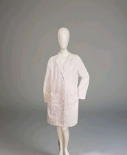 Cherokee White Lab Coat Medical Professional Workwear Size L 37Inch