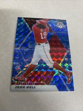 2021 Panini Mosaic - Josh Bell #15 Reactive Blue Mosaic Prizm