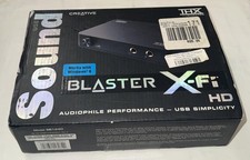Creative Sound Blaster X-Fi HD SB1240 USB External Sound Card THX Windows 8