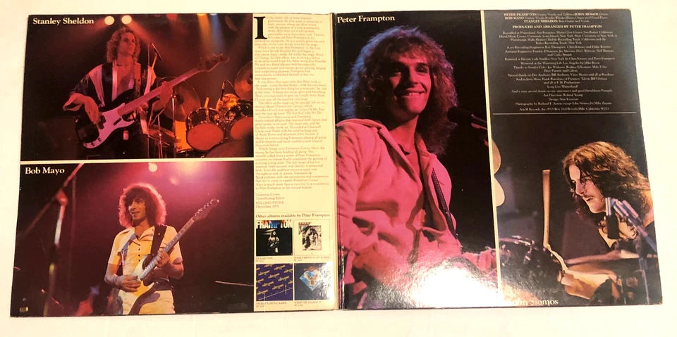 Peter Frampton Frampton Comes Alive ! 2x Lp Vg - Image 4 of 4