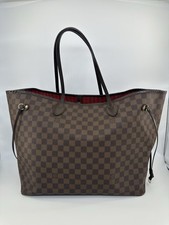 Louis Vuitton Neverfull GM Tote Bag Brown Damier Ebene canvas.