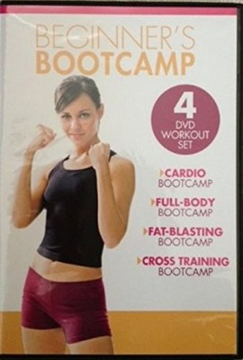 Beginner's Bootcamp Set On DVD Exercise Movie Very Good E68