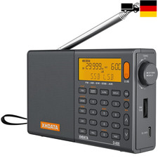 XHDATA D-808 Digitales Multi-Band-Radio UKW KW MW LW SSB RDS LCD