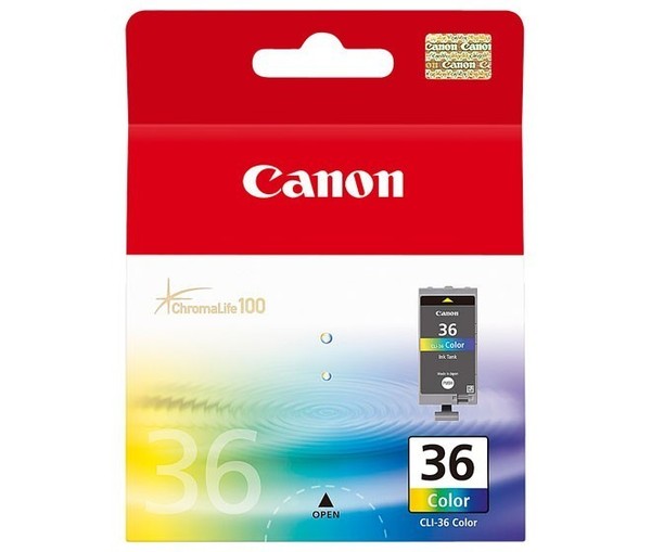 Canon Tintenpatrone CLI-36 Co Druckerpatronen 1511B001 Tintenpatrone-image