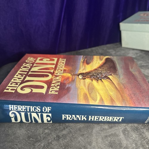 HERETICS OF DUNE Frank Herbert 1st/1st Hardcover HC Book w/Dust Jacket 1984 - Picture 5 of 14