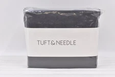 Tuft & Needle Linen Duvet Cover in Charcoal, Full/Queen 300 Thread Count