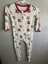12/18 Months Kyte Baby Christmas Footie, EUC
