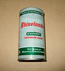 Rhinelander Export Premium Beer Can SS Steel — photo 3