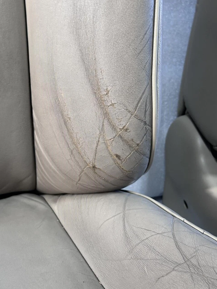 2000 ACURA RL DRIVER PASSENGER FRONT SEATS BEIGE LEATHER Foto 2 de 4