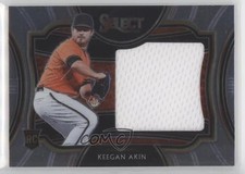 2021 Panini Select Horizontal Rookie Jumbo Swatches Keegan Akin #HRJS-KA ni4