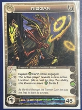 LP Chaotic Riggan Fire and Stone Pre-Release Common Danian Max C Min E