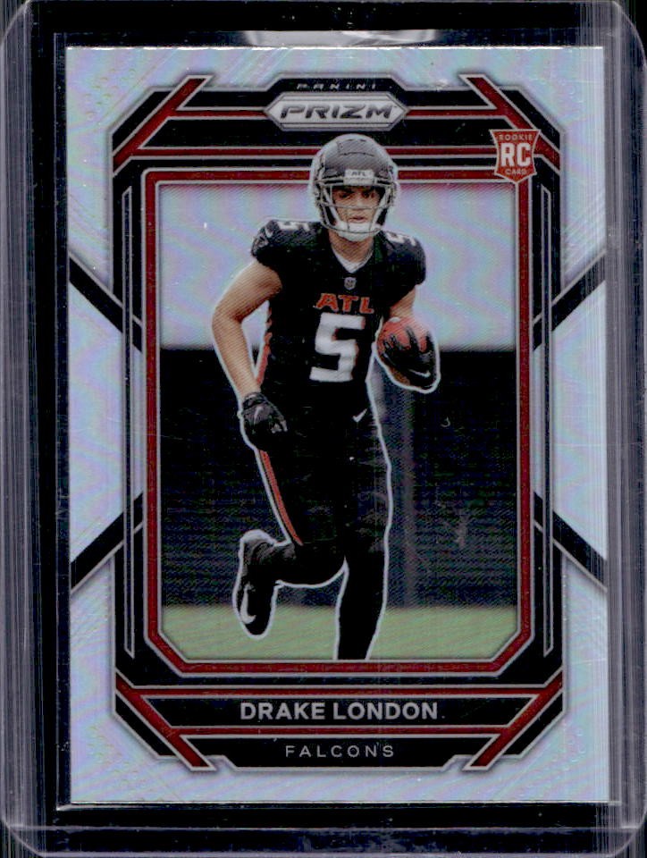 2022 Prizm Drake London RC Silver Rookie #308 Falcons