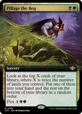 Pillage the Bog (Extended Art) [Outlaws of Thunder Junction] Magic MTG