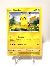 Pikachu 49/203 Pokemon Card Evolving Skies  Common 60 HP A