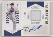 2020 Panini Absolute Jersey Signatures 127/140 Lewis Thorpe #AJS-LT Auto 0jl3