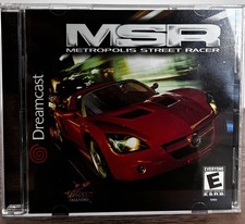 Metropolis Street Racer (Sega Dreamcast, 2001) **CIB** ***MINT***