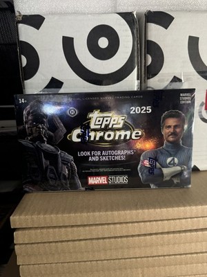 2025 Topps Marvel Studios Chrome | Hobby Box | Order Confirmed