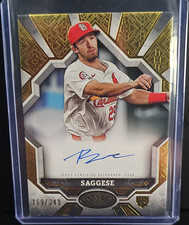 Topps 2025 Tier One Thomas Saggese Breakout Autographs RC Auto /249 BOA-TSA