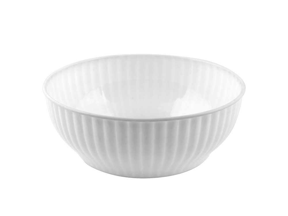 Moplen Salad Bowl 22 Cm White