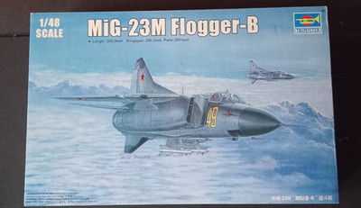 Trumpeter Mig-23M Flogger -B 1/48 #02853 Plane Model