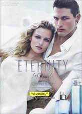 CALVIN KLEIN Fragrances 1-Page PRINT AD 2013 EDITA VILKEVICIUTE Ben Hill