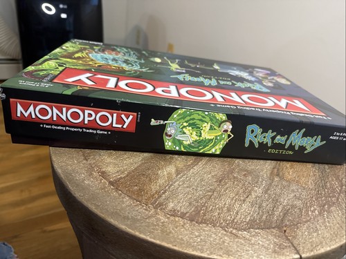 Rick and Morty Edition Monopoly (Brand New) Very Rare / Adult Swim READ - Picture 4 of 7