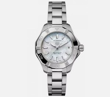 TAG Heuer Aquaracer Pro 200 Mother of Pearl SOLARGRAPH Lady Watch WBP1312.BA0005