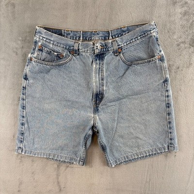 Vintage Levi s 505 Jeansshorts W36 hellblau Regular Fit 90er USA Style