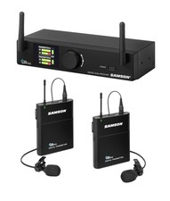 SAMSON Concert XD2 Dual Presentation Wireless Microphone System Lavaliere