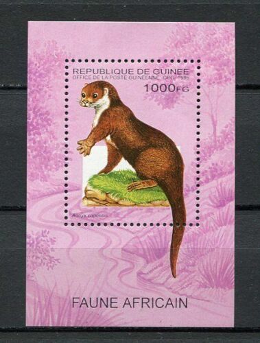 27473) Guinea 1995 MNH New Wild Animals S/S Bf | eBay