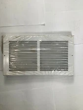 Hart & Cooley White Baseboard Return Air Grille 12x6 NEW!
