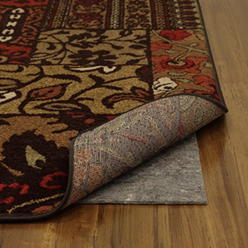 MOHAWK Rug Pad Felt Rubber All Surface Non-Slip Rug Pad 5' X 7' Brown