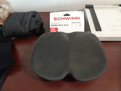Schwinn Bicycle Bike Seat Noseless Saddle Soft Foam Padding New  038675175938 38675175938|