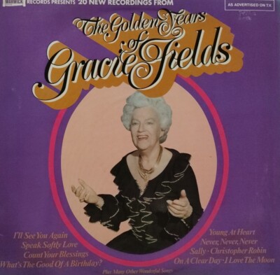 The Golden Years Of Gracie Fields Vinyl LP Album.1975 Warwick WW 5007.