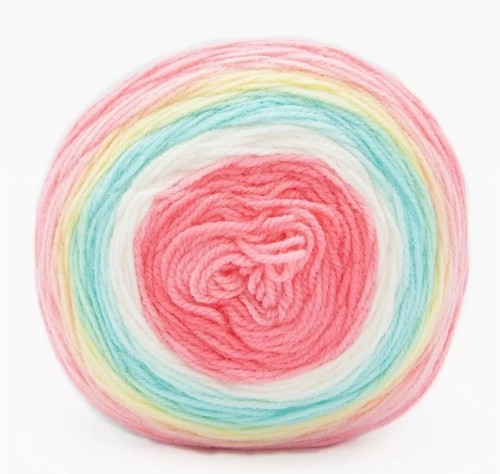 (3 Pack) Lion Brand Yarn Mandala Cake Ombre Yarn, NARNIA - 590 yd each - Picture 3 of 5