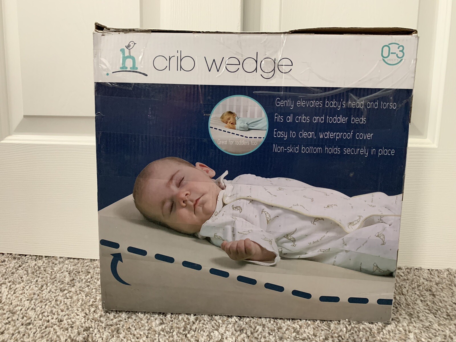 dexbaby crib wedge